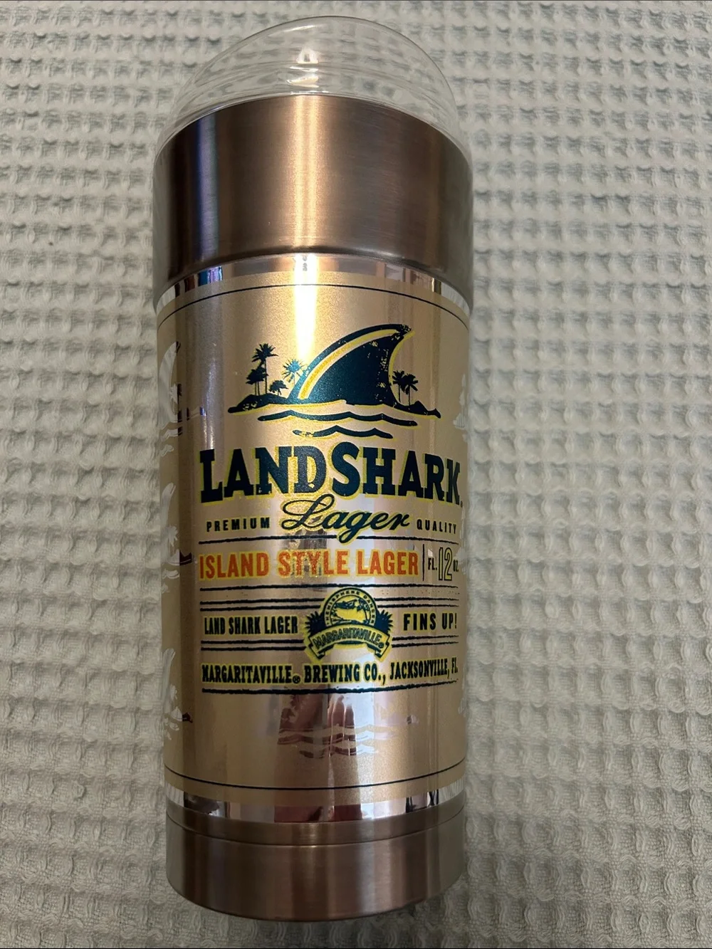 Margaritaville LandShark Metallic Gold Insulated Tumbler